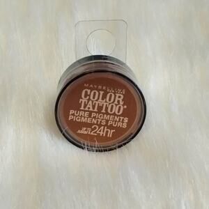 Maybelline Color Tattoo Pure Pigments 24hr Eyeshadow Breaking Bronze #35 NWT